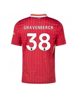 Moški Nogometna dresi replika Liverpool Ryan Gravenberch #38 Domači 2024-25 Kratek rokav